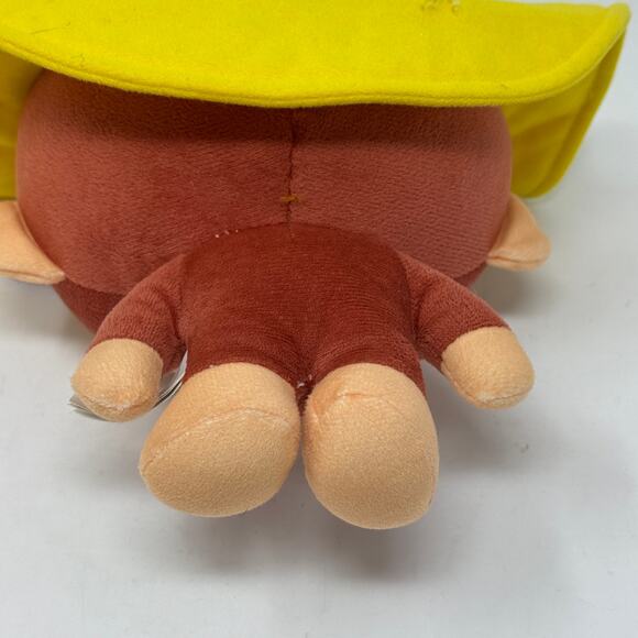 Curious George The Monkey The Big Yellow Hat Plush Chibi Stuffed Animal  Toy 13" - Picture 9 of 10